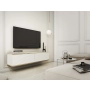 Szafka RTV Biało - Złota  135 cm MDF